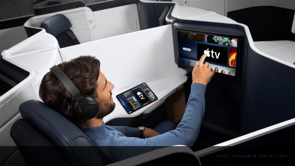 Air France inclui séries do Apple TV em suas telas de entretenimento
