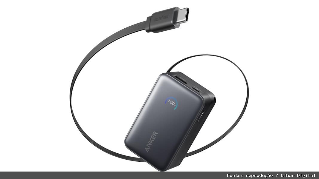 Alta capacidade e velocidade: power bank em oferta tem carregamento rápido e 10.000 mAh