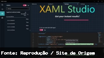 Microsoft abre mais um código-fonte, agora o do XAML Studio