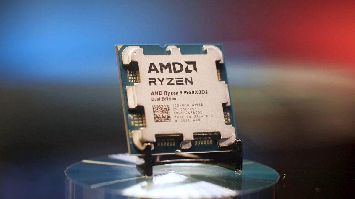 AMD lança Ryzen 9950X3D2 com nível de cache absurdo para profissionais