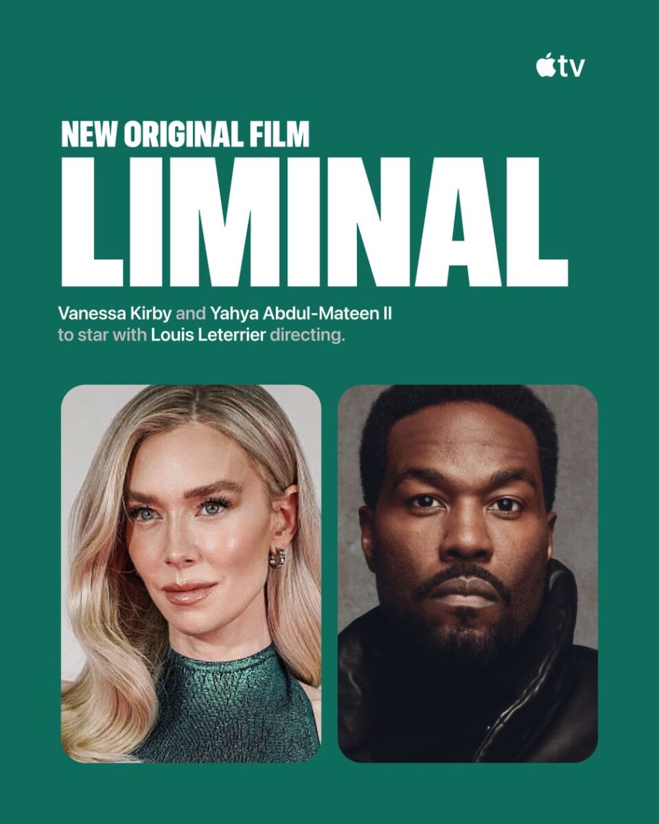 Apple TV anuncia “Liminal”, filme com Vanessa Kirby e Yahya Abdul-Mateen II