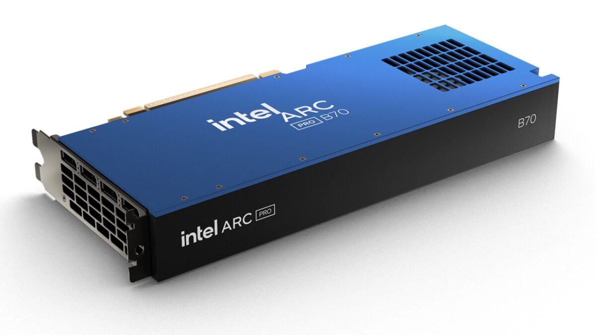 Arc B70 Pro e B65 Pro são as novas placas de vídeo dedicadas da Intel