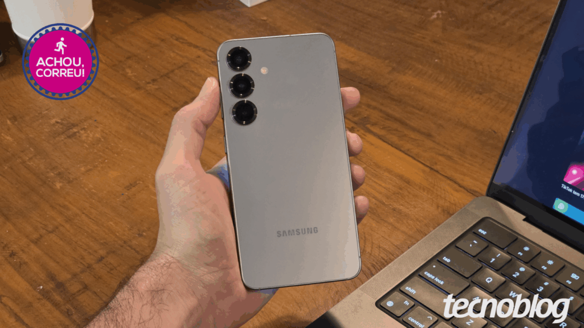 Galaxy S25 (256 GB) tem redução de 54% em oferta por até 12x sem juros