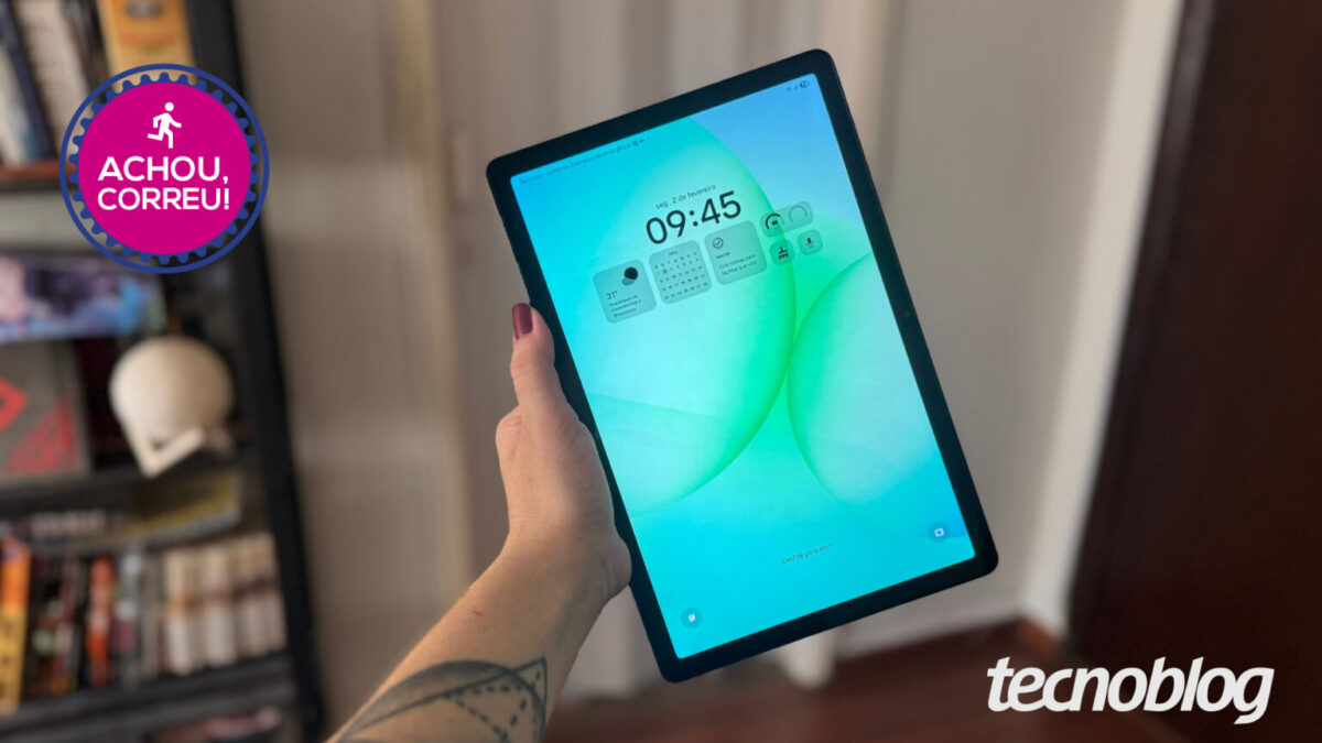 Galaxy Tab A11 Plus 5G sai com 29% de desconto na Amazon com cupom de R$ 100