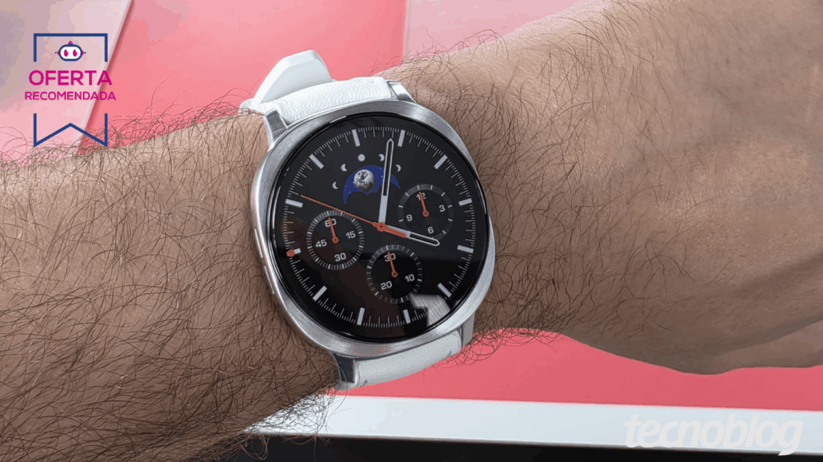 Galaxy Watch 8 LTE cai 39% com cupom de R$ 600 de desconto em oferta por até 12x