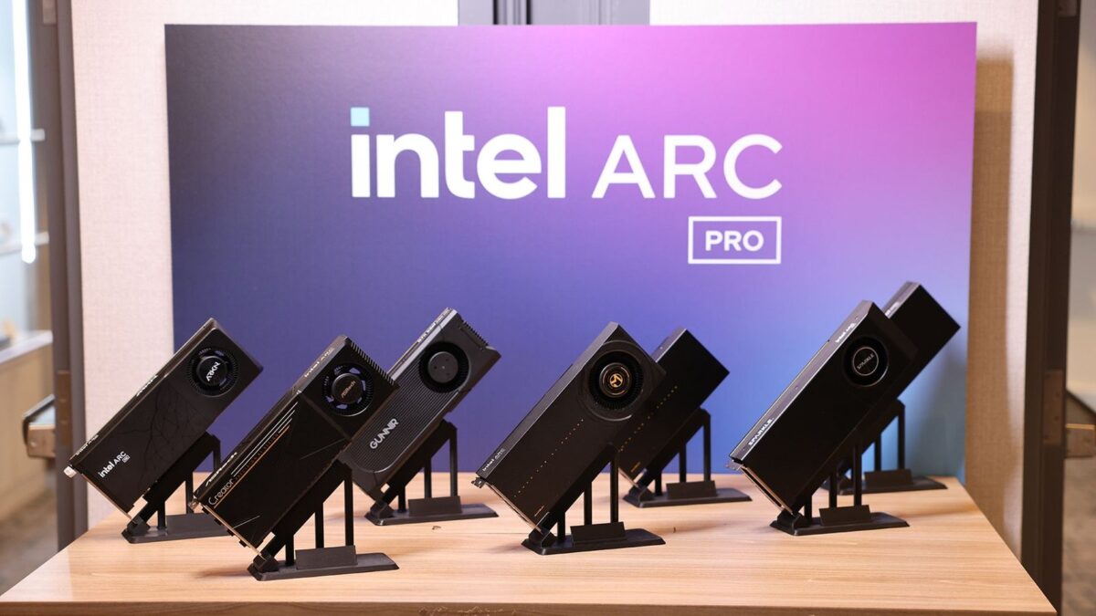 Intel lança novos Core Ultra 3 vPro e GPUs Arc para profissionais