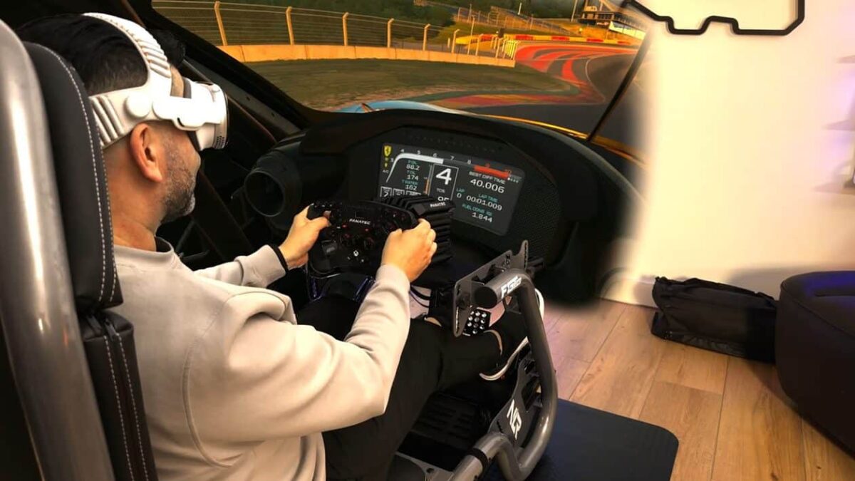 Jogo iRacing é anunciado para o Apple Vision Pro