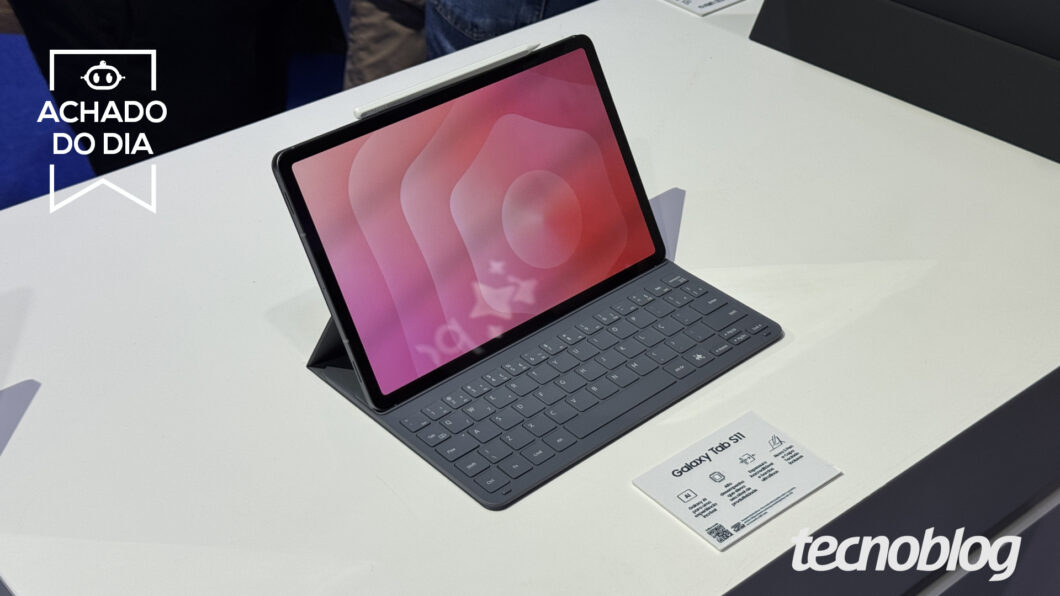 Semana do Consumidor: Galaxy Tab S11 5G (256 GB) tem oferta em até 10x sem juros