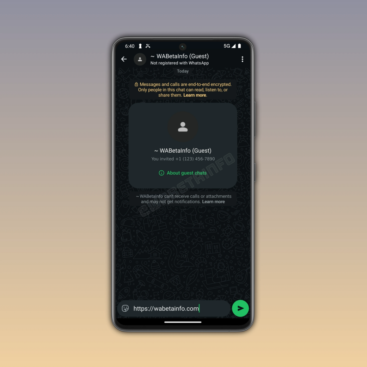 WhatsApp testa conversas como convidado, sem precisar de conta
