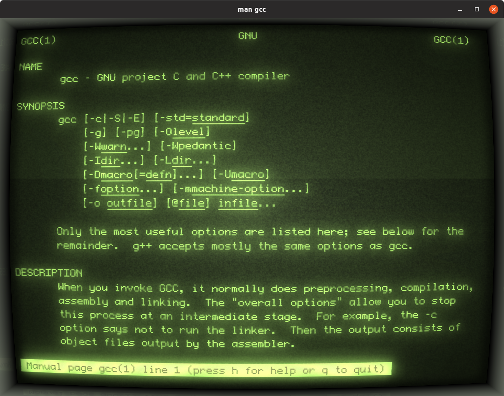 CoolRetroTerm recria visual retrô de monitores CRT no Terminal do macOS