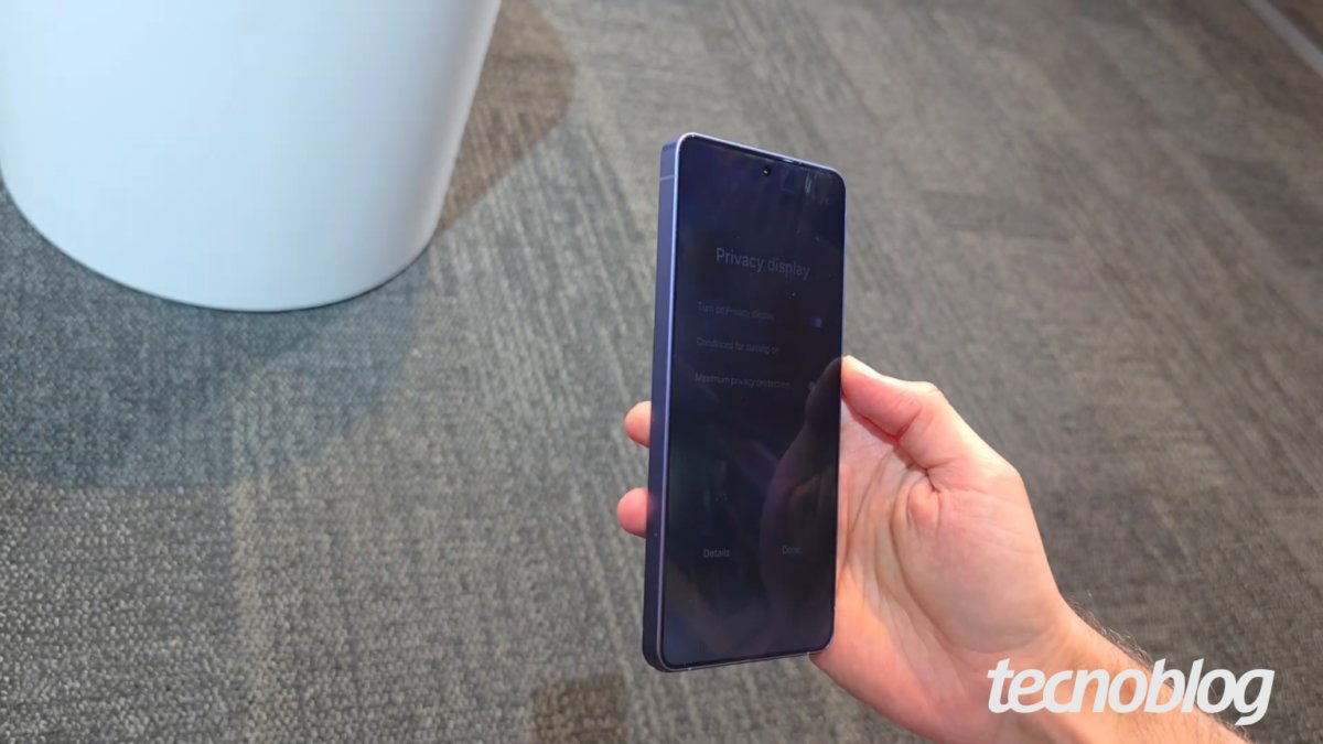 Galaxy S26 Ultra: Tela de Privacidade causa náuseas em alguns usuários