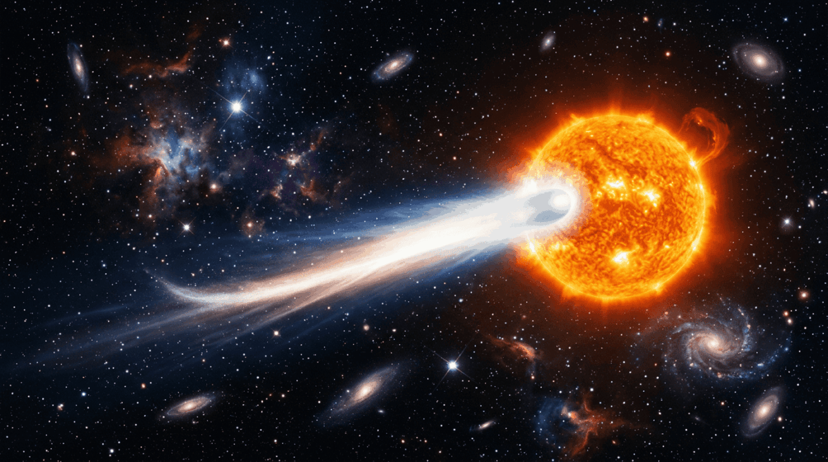 James Webb aponta para o cometa 3I/ATLAS e confirma que ele é “quase” tão antigo quanto o próprio universo