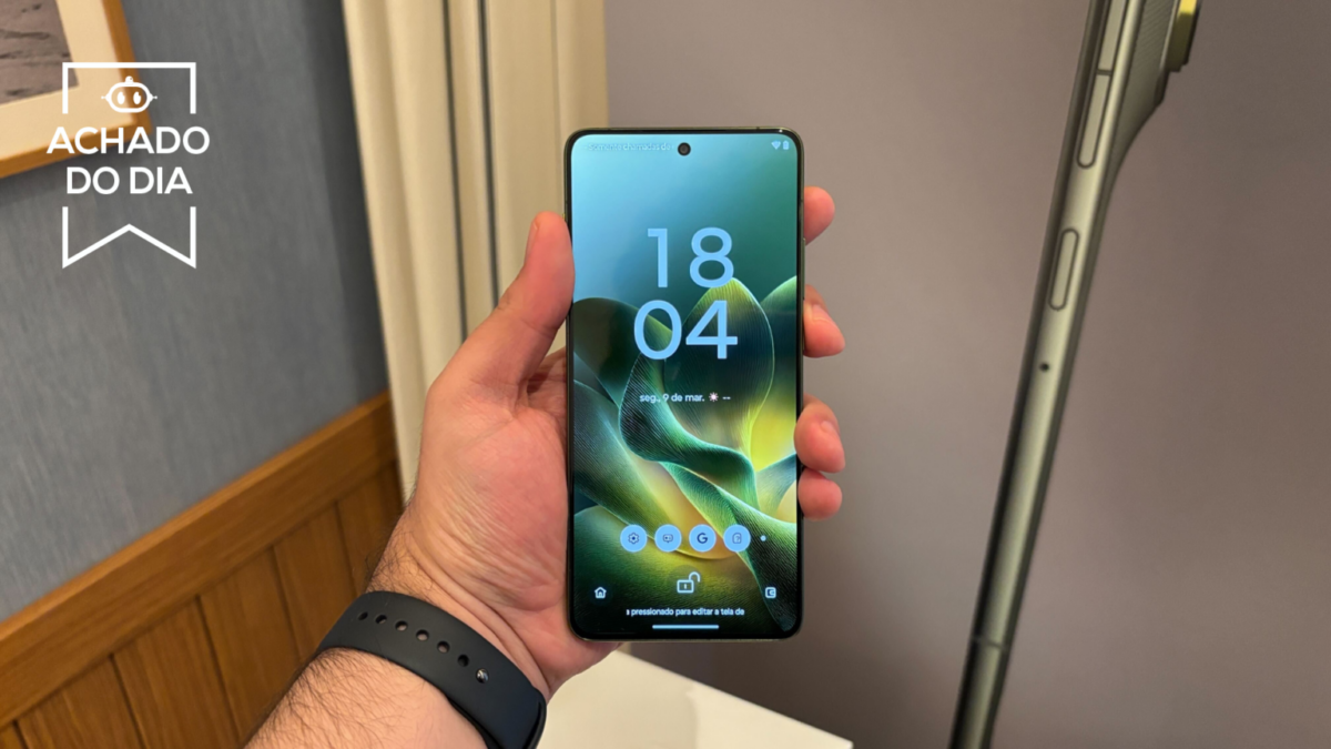 Motorola Edge 70 (512 GB) já sai mais de R$ 900 mais barato em oferta