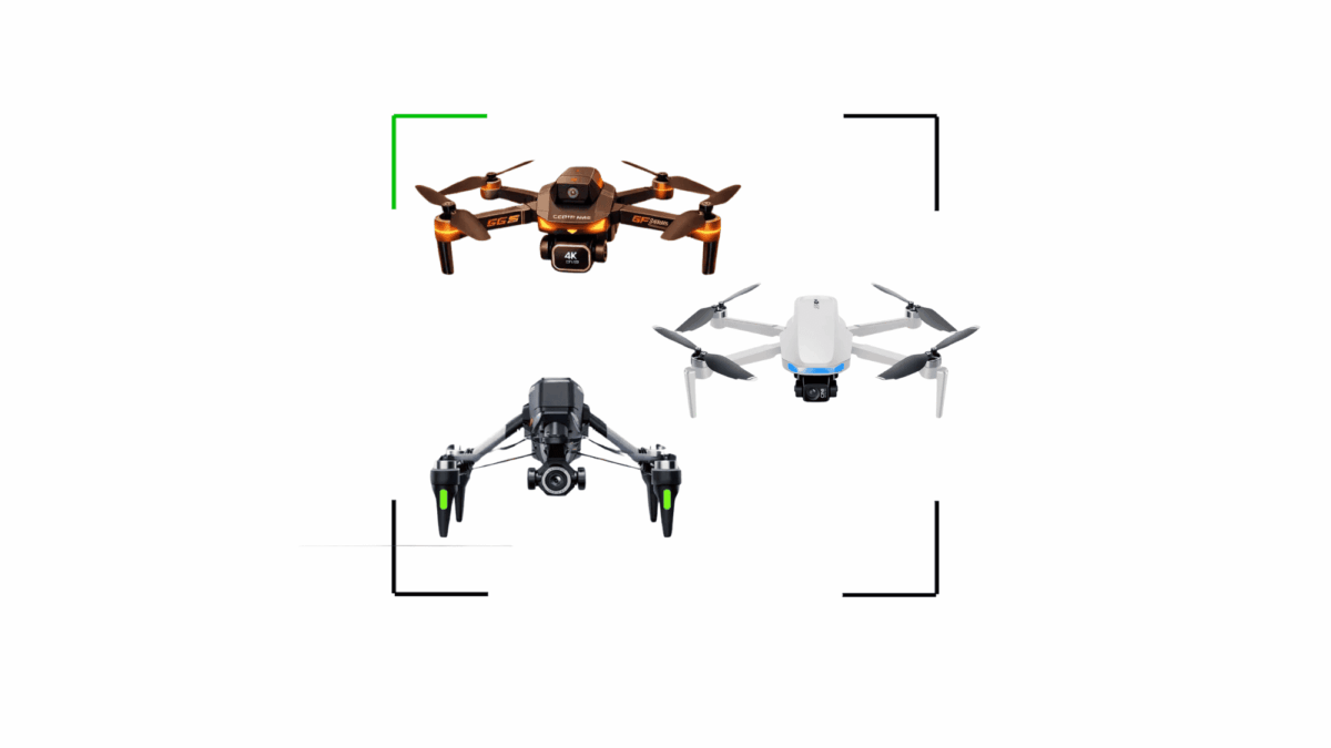 Para gravar imagens incríveis: drones profissionais e semiprofissionais em oferta