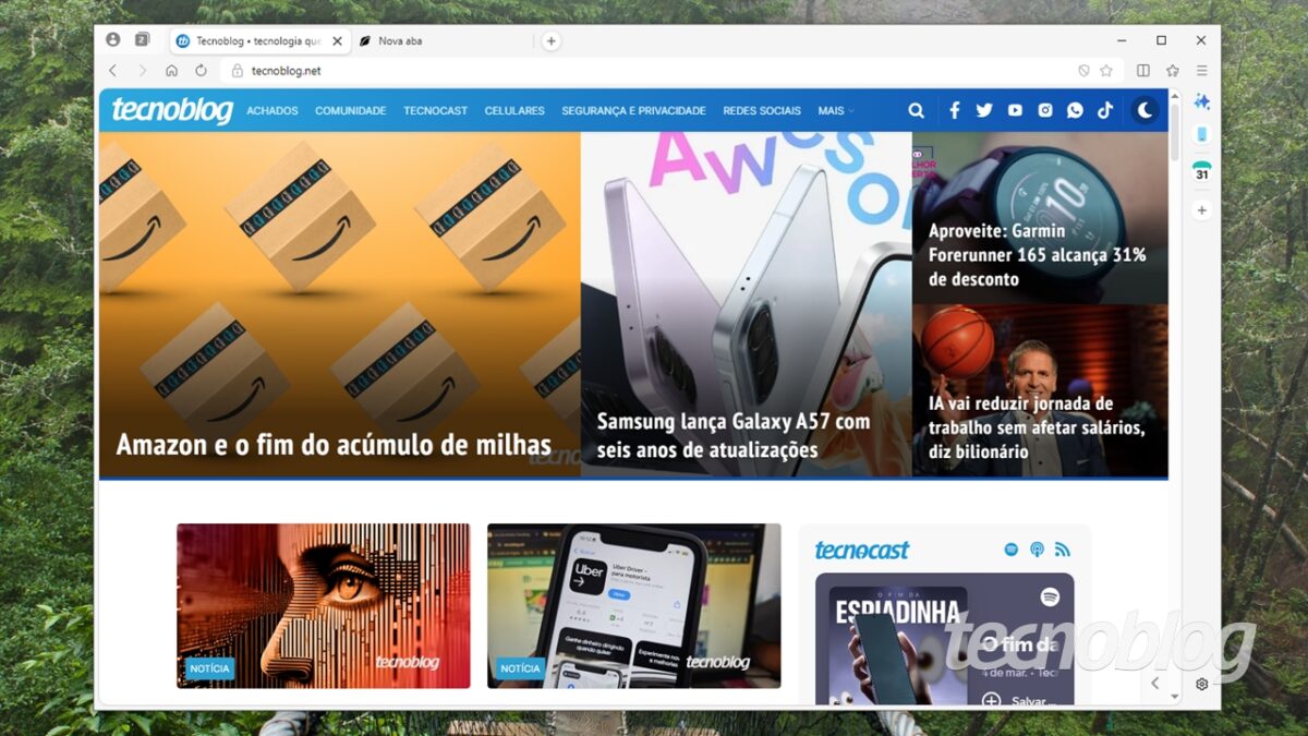 Samsung Browser é lançado para Windows com IA e sincronização