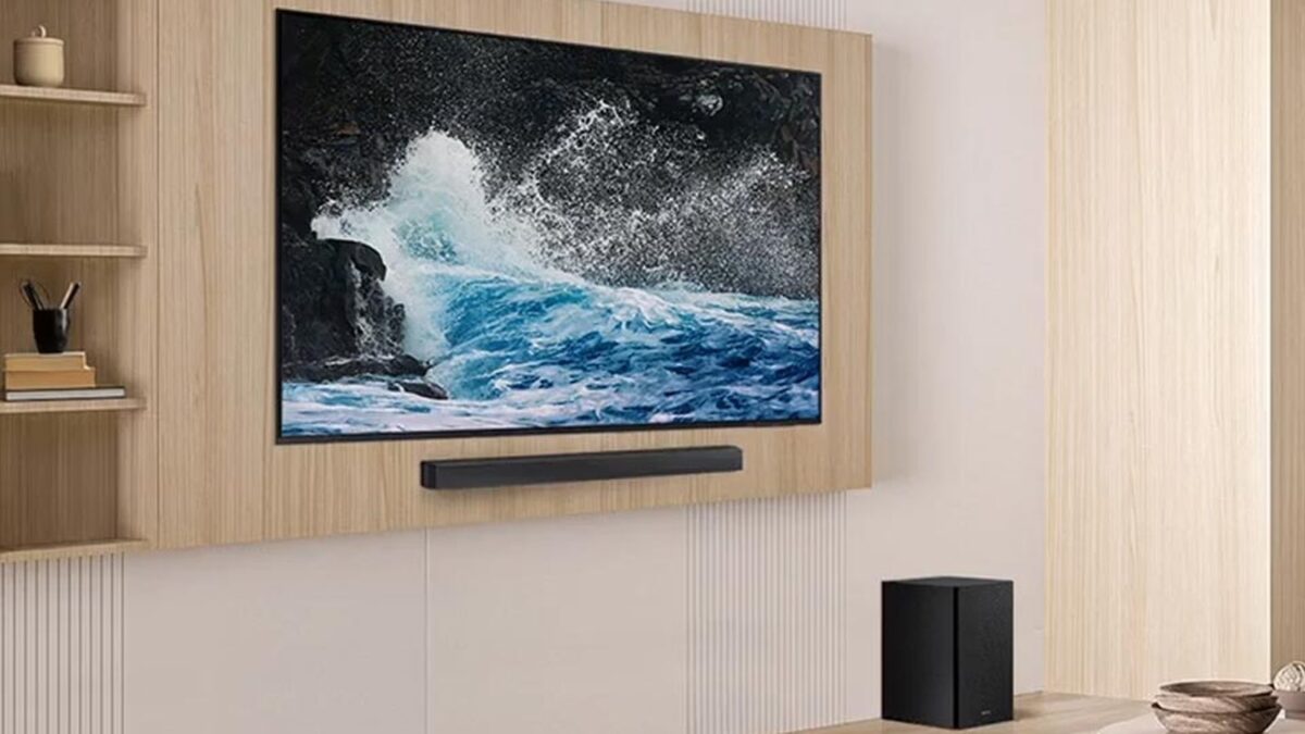 Soundbars em oferta: LG, JBL, Samsung e mais com preços baixos nas Casas Bahia