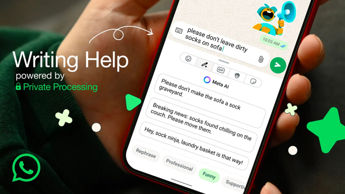 WhatsApp vai usar IA para te ajudar a responder mensagens
