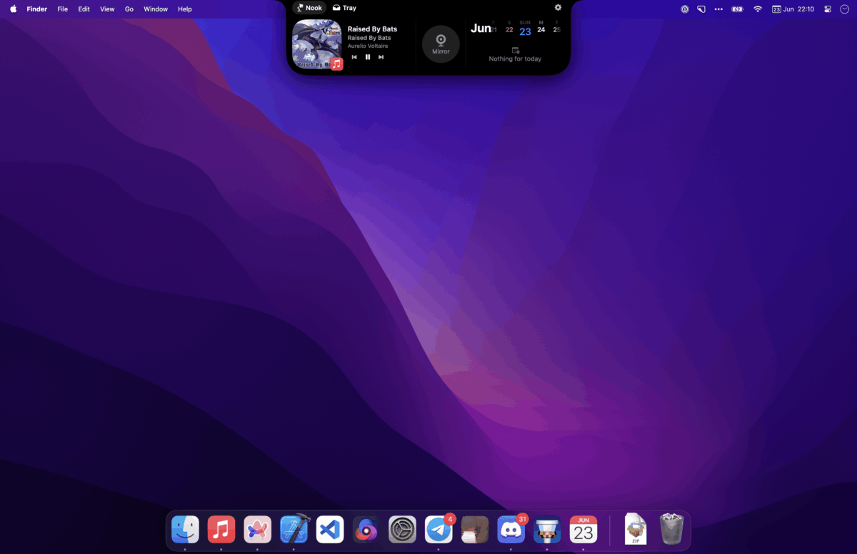 ★ NotchNook vs. Alcove: melhor app para o notch no MacBook em 2026
