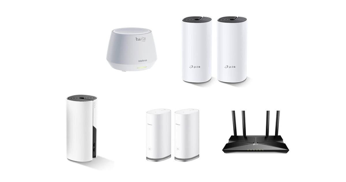 5 ofertas de Roteadores Wi-Fi que vão melhorar sua conexão em casa