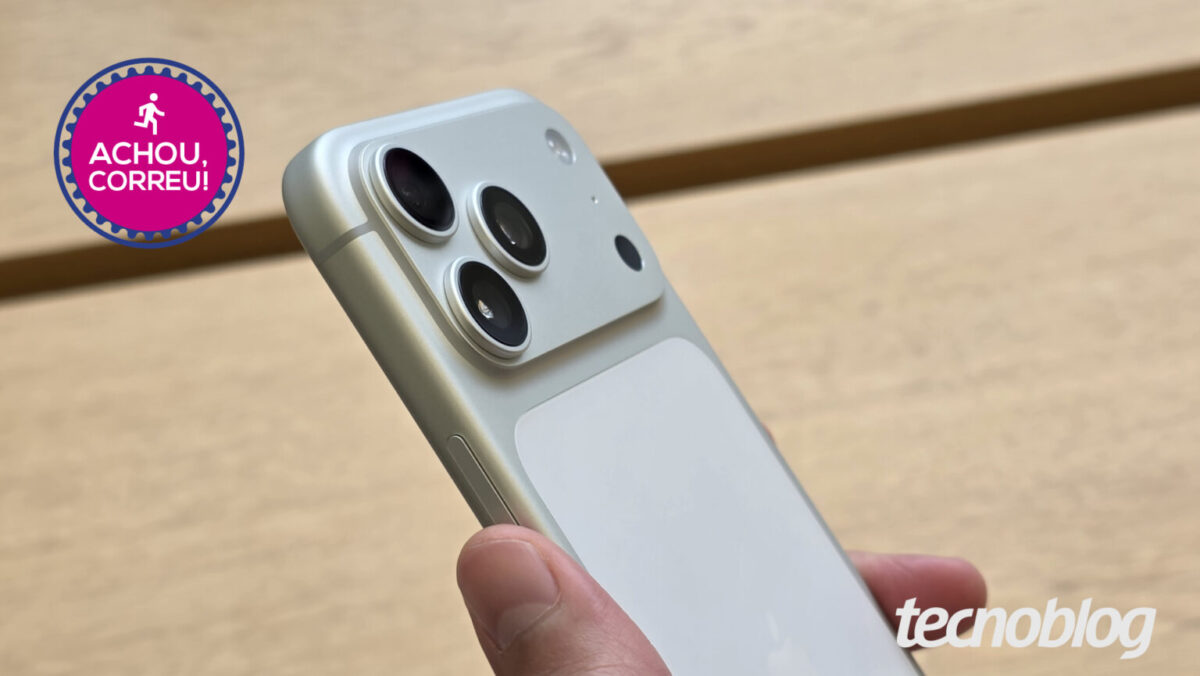 Ainda dá tempo: iPhone 17 Pro Max (512 GB) na melhor oferta que vimos no Magalu