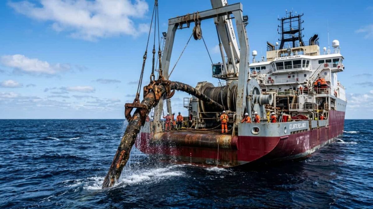 Após mais de 35 anos, o cabo que marcou o início da era digital é extraído do oceano
