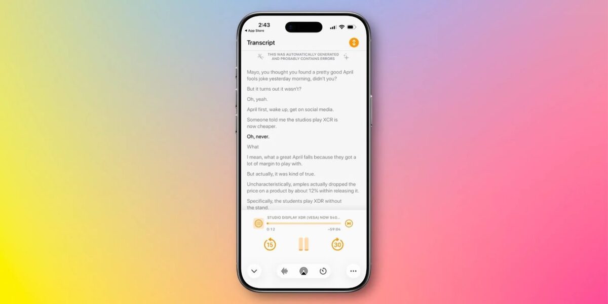 App Overcast ganha transcrições de podcasts em nova atualização