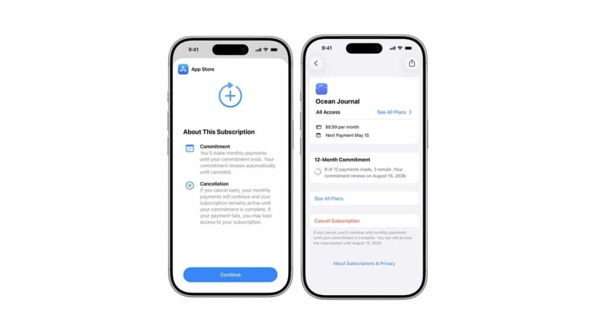 Apple oferecerá assinaturas mensais com fidelização de 1 ano na App Store