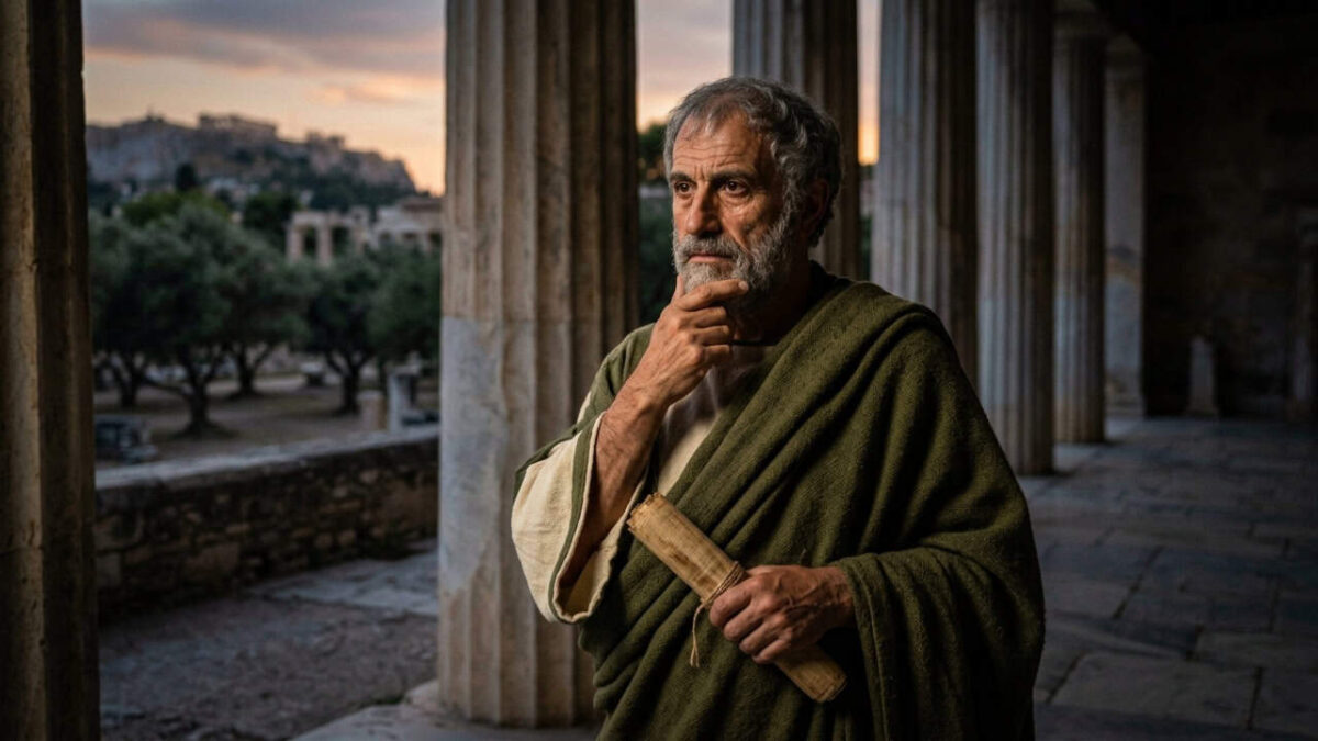 Aristóteles, filósofo: “A dúvida é o princípio da sabedoria.”