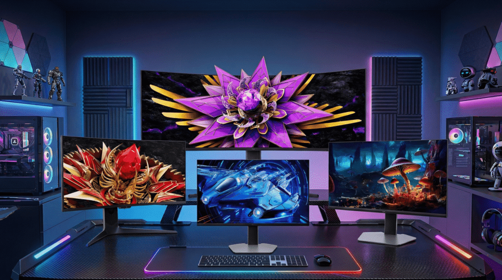 Conheça 4 novos monitores gamers QD-Mini LED da TCL