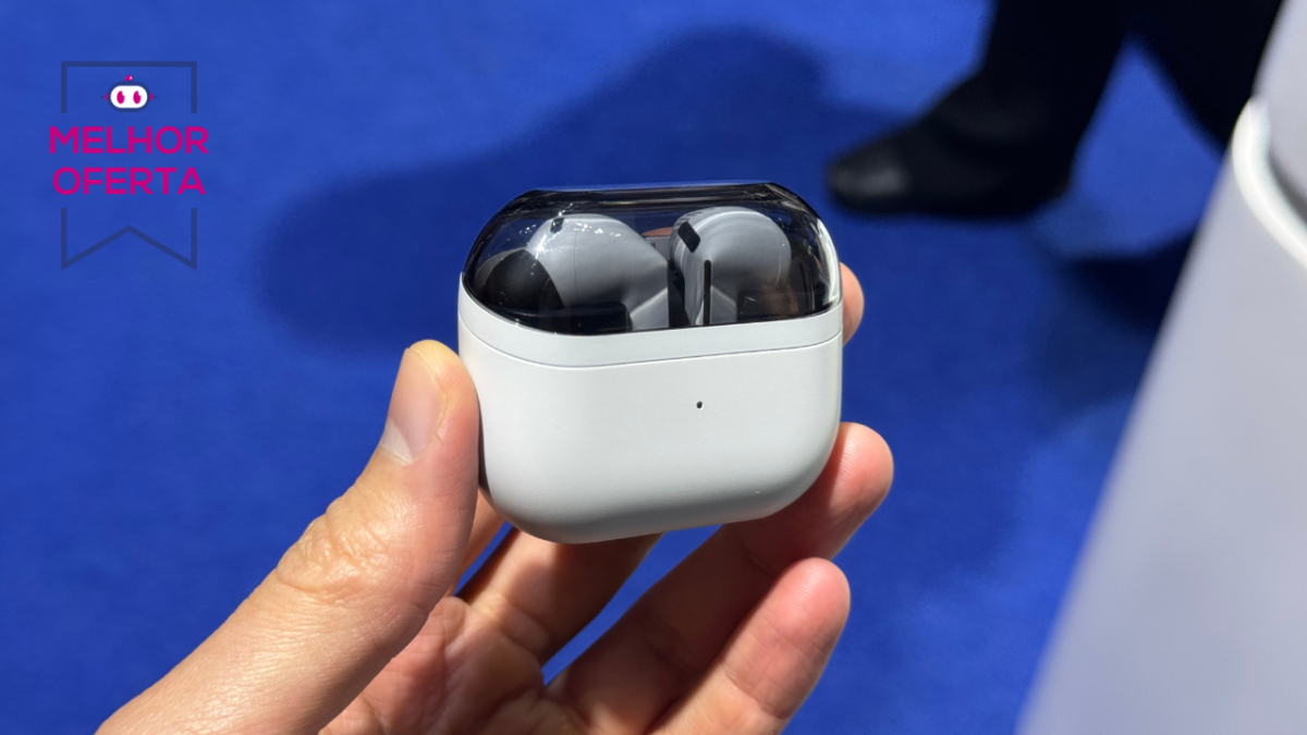 Galaxy Buds 3 FE em até 10x sai 37% mais barato com cupom no Mercado Livre