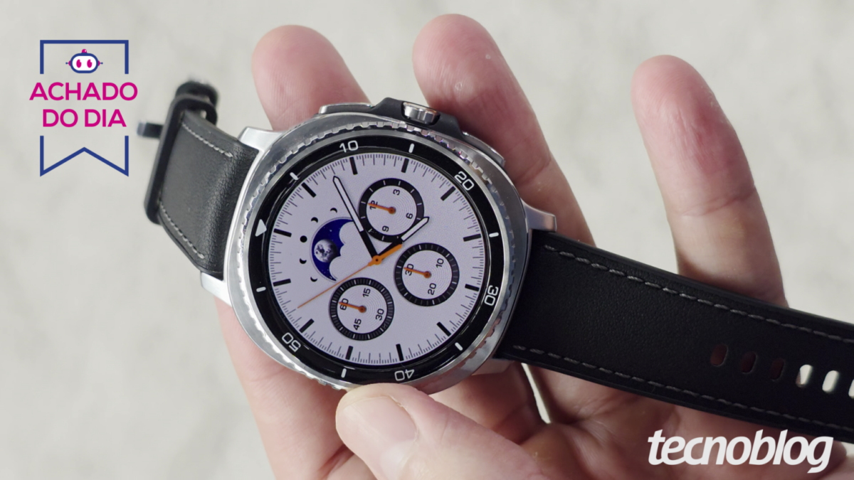 Galaxy Watch 8 Classic LTE volta a sair por menos da metade do preço em promoção