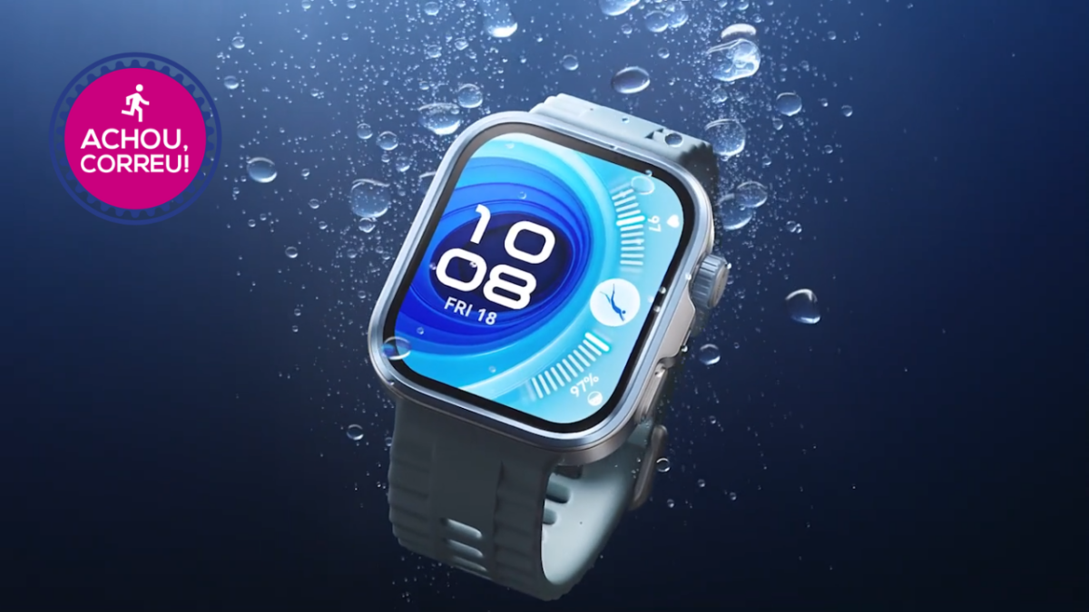 Huawei Watch Fit 4 Pro sai com 54% OFF em promoção no Mercado Livre