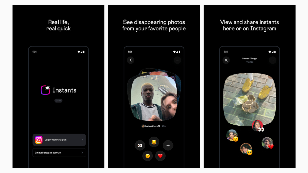 Instagram testa Instants, novo aplicativo de fotos efêmeras