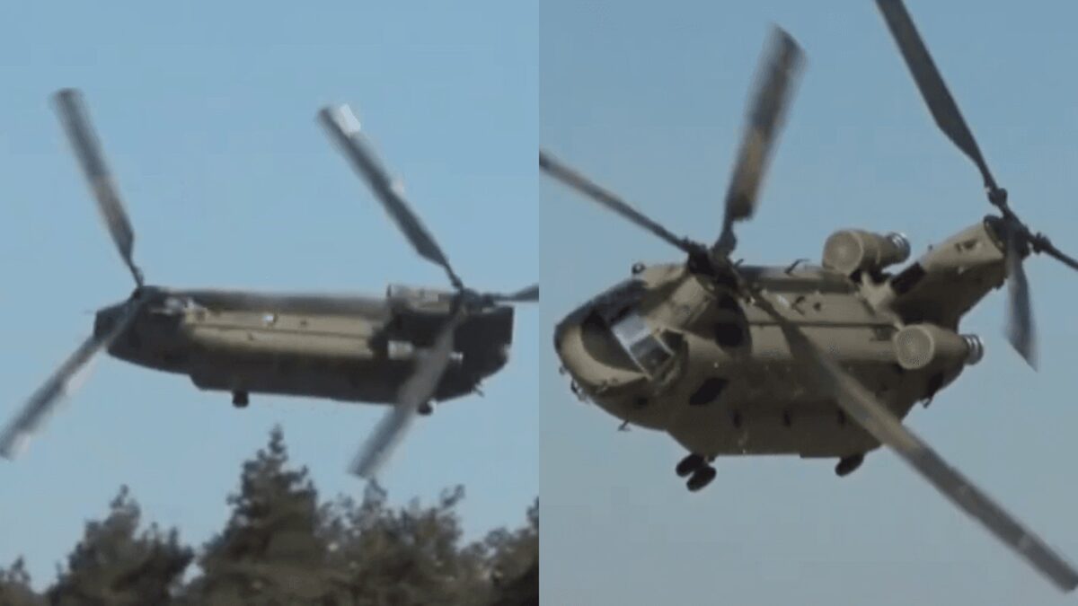 Manobra histórica! Helicóptero militar dos Estados Unidos pousa sozinho