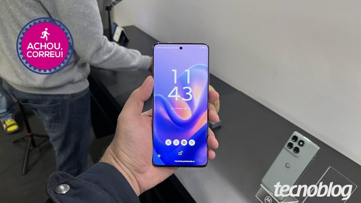 Motorola Edge 60 Pro (256 GB) fica 35% mais barato no Mercado Livre
