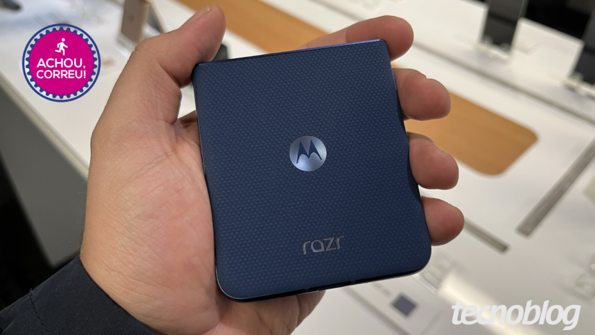 Motorola Razr 60 (256 GB) tem melhor promoção desde dezembro e sai 45% mais barato