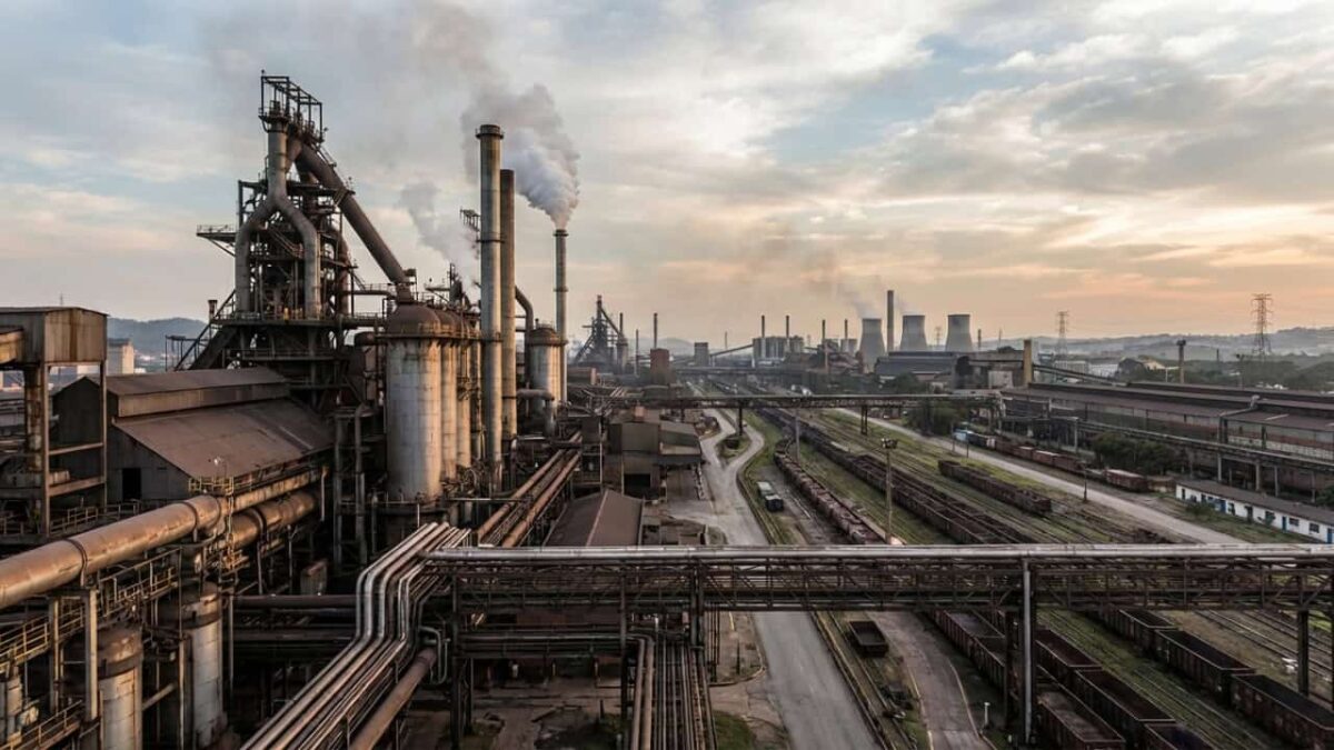 O polo siderúrgico brasileiro, que produz milhões de toneladas de aço por ano, avança com 3 bases industriais e mantém a liderança