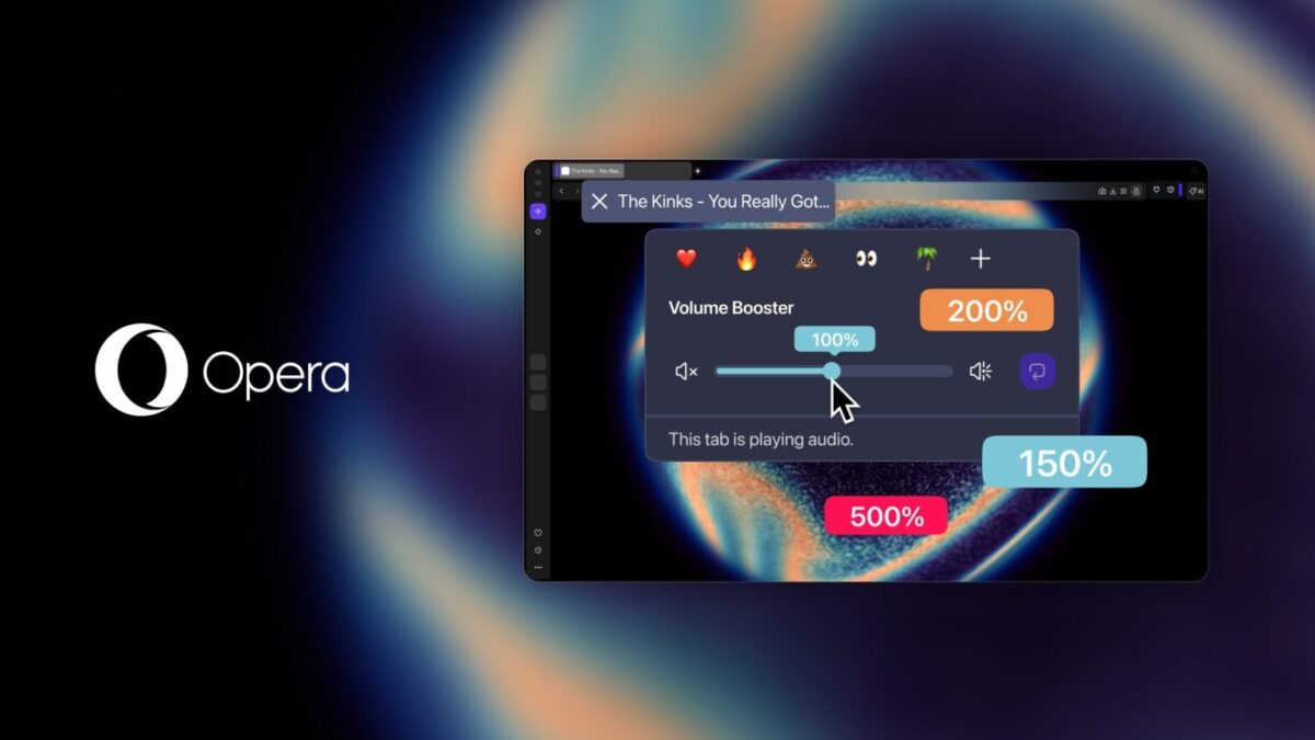 Opera One ganha integração com YouTube e aumenta áudio em até 500%