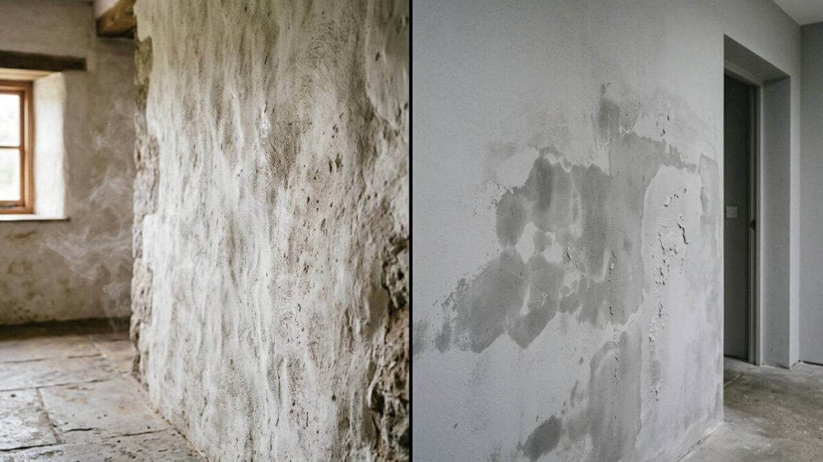 Por que casas antigas resistem mais à umidade do que construções novas?
