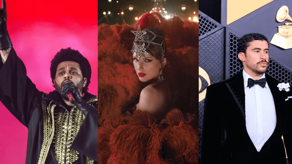 Spotify revela lista dos artistas mais ouvidos na história da plataforma com Taylor Swift, Bad Bunny e The Weeknd