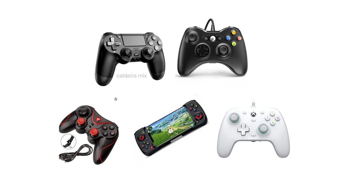 10 ofertas imperdíveis de Controles e Joysticks para todos os estilos de jogo
