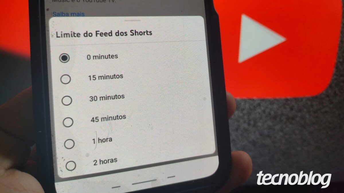 Como desativar os Shorts do YouTube pelo celular