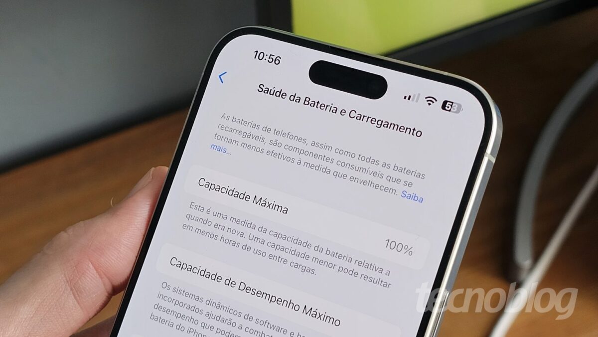 Como ver a saúde de bateria do iPhone
