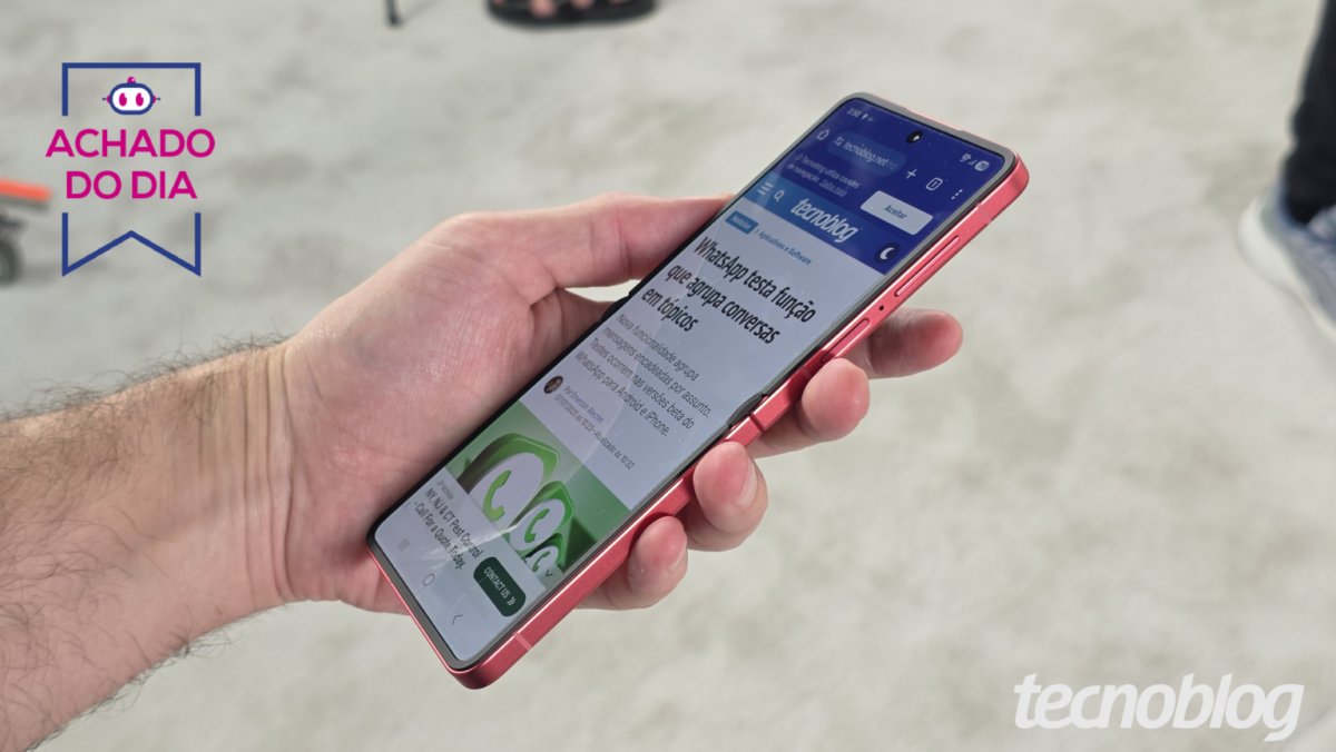 Galaxy Z Flip 7 (512 GB) cai 32% com cupom no Mercado Livre