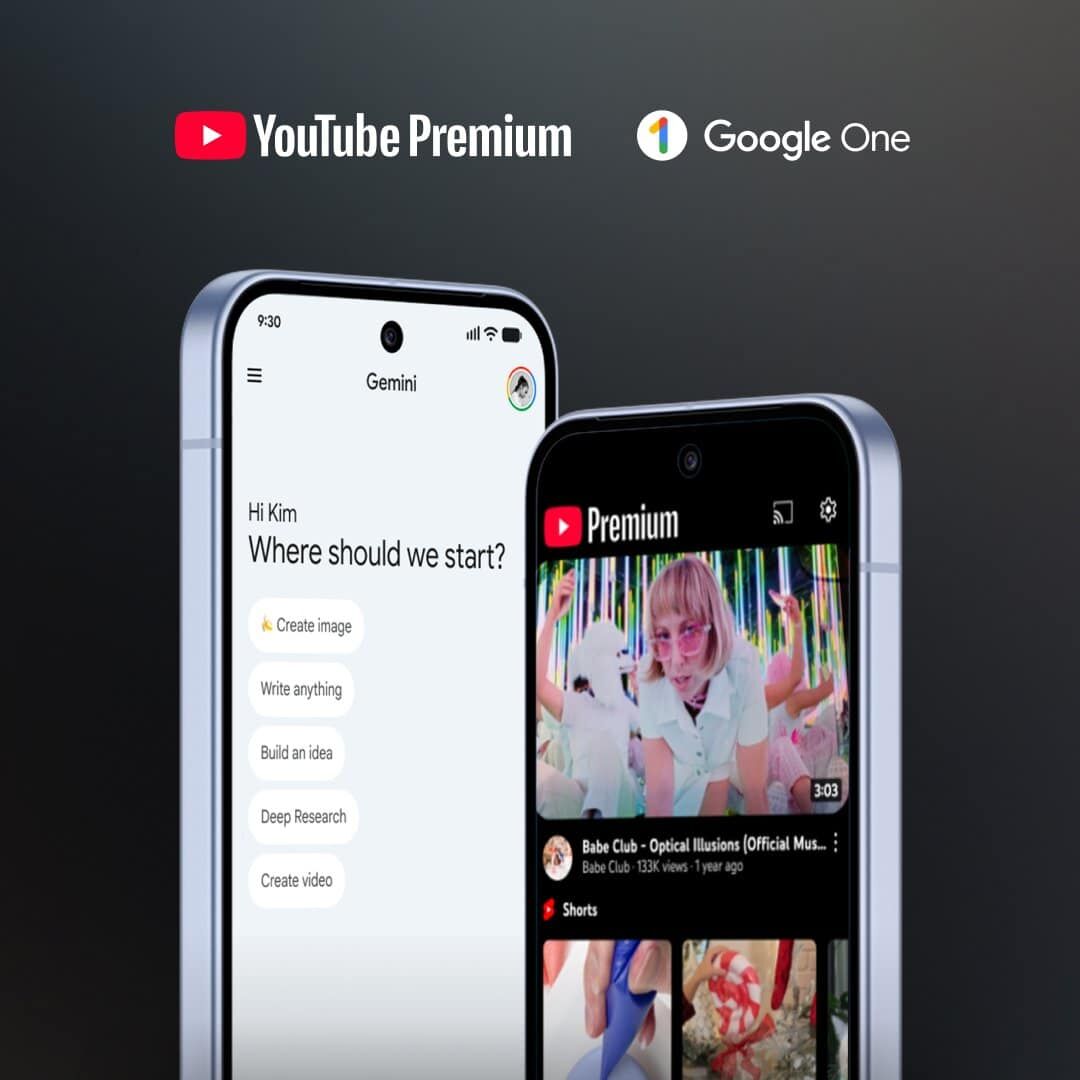Google dá 50% de desconto no YouTube Premium em alguns planos do One