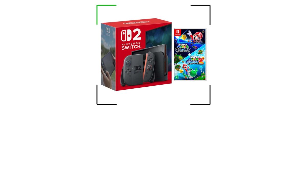 Oferta imperdível: Nintendo Switch 2 em pacote com dois jogos Super Mario