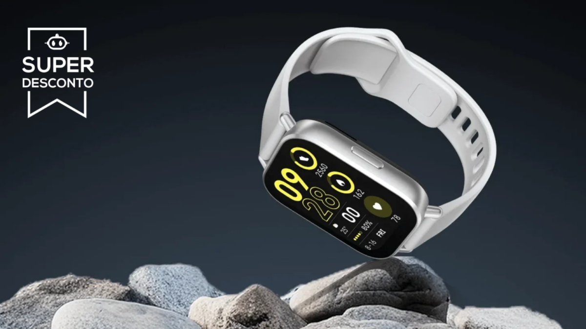 Redmi Watch 5 Active chega a ficar 64% mais barato no Mercado Livre