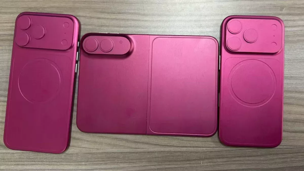 Seria este o iPhone dobrável? Imagem de protótipo cai na rede