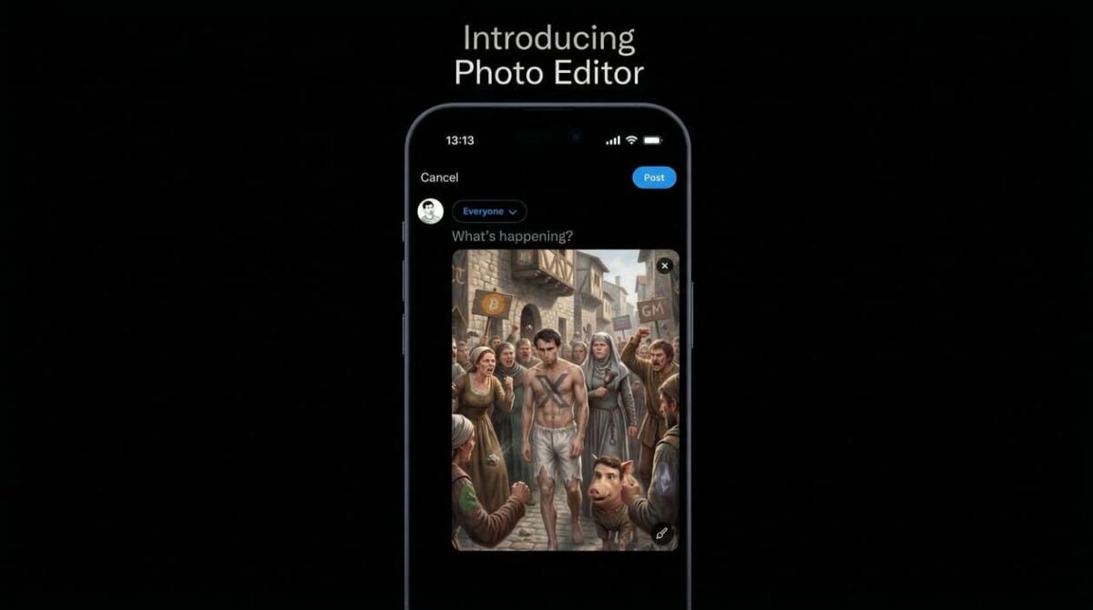 X agora conta com editor de imagens alimentado pelo Grok