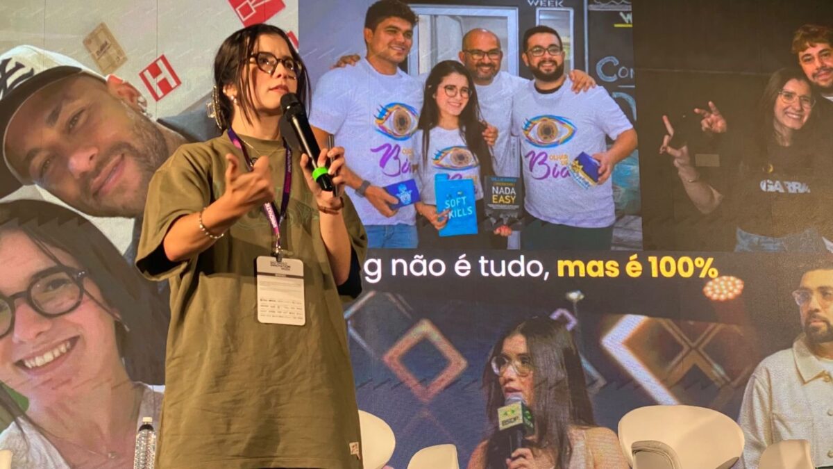'Pra mudar o mundo, comece pelo seu': Bia Martins une games, ONGs e propósito no SPIW